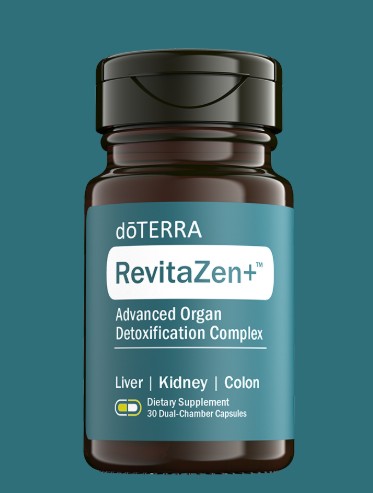 Детокс комплекс RevitaZen+ doTERRA – 30 капсули 1 RevitaZen+ детокс комплекс с растителни екстракти и етерични масла